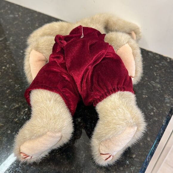 Ty Beanie Baby Attic Treasures Sidney Bunny Rabbit Jointed 1993 Plush 14" - Picture 7 of 9